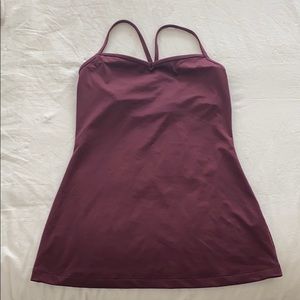 Lucy Activewear workout top with built in bra